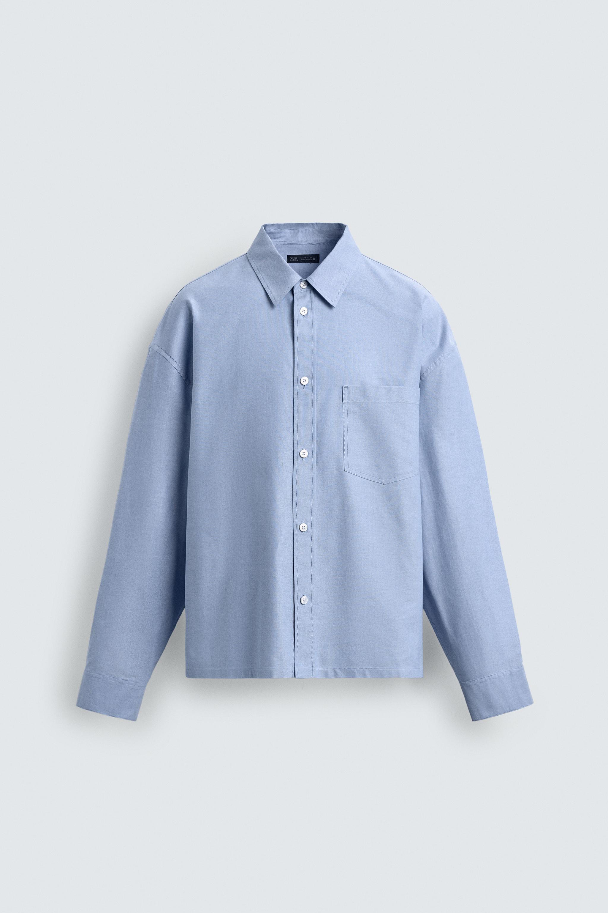 CHEMISE OXFORD COUPE BOXY